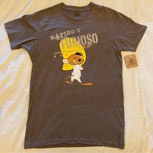 Looney Tunes Speedy Gonzales Rapido y Furioso Warner Bros NWT sz S